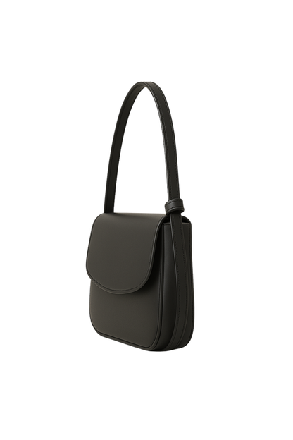 Women Black Leather Crossbody Bag