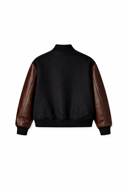 Men Luxury Varsity Leather Jacket