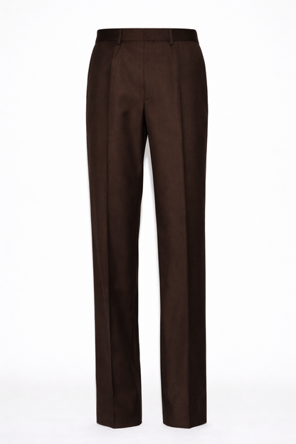 Men’s Espresso Brown Embroidered Suit