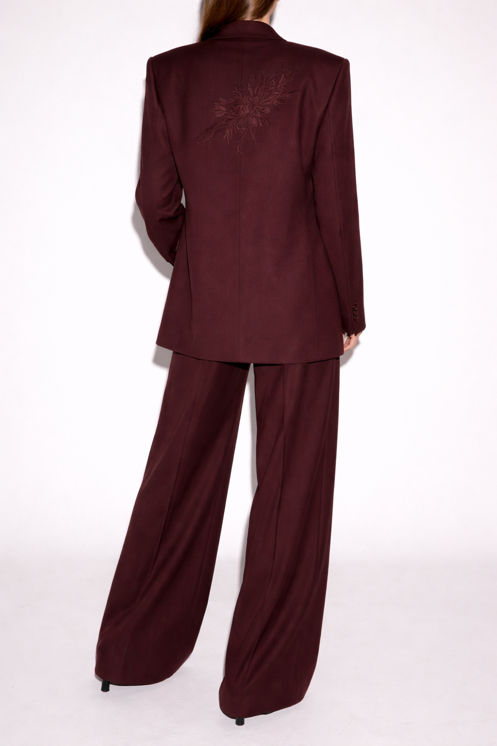 Women’s Bordeaux Tailored Suit