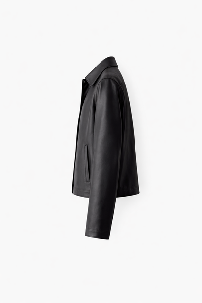 Women Black Lambskin Leather Jacket