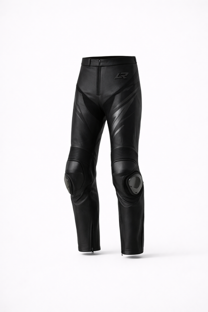 Black Leather Riding Pants