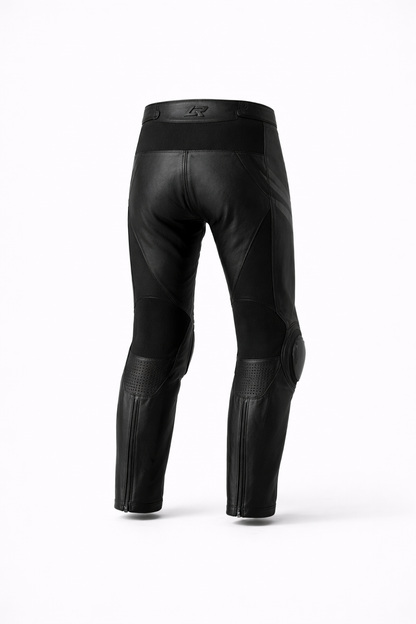Black Leather Riding Pants