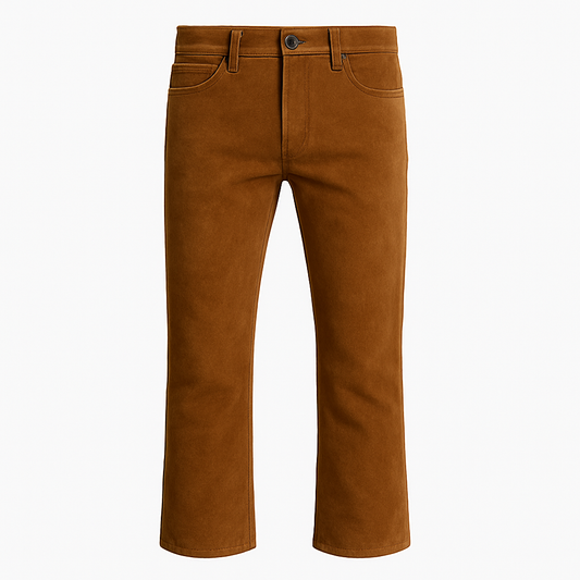 Men’s Suede Leather Pants
