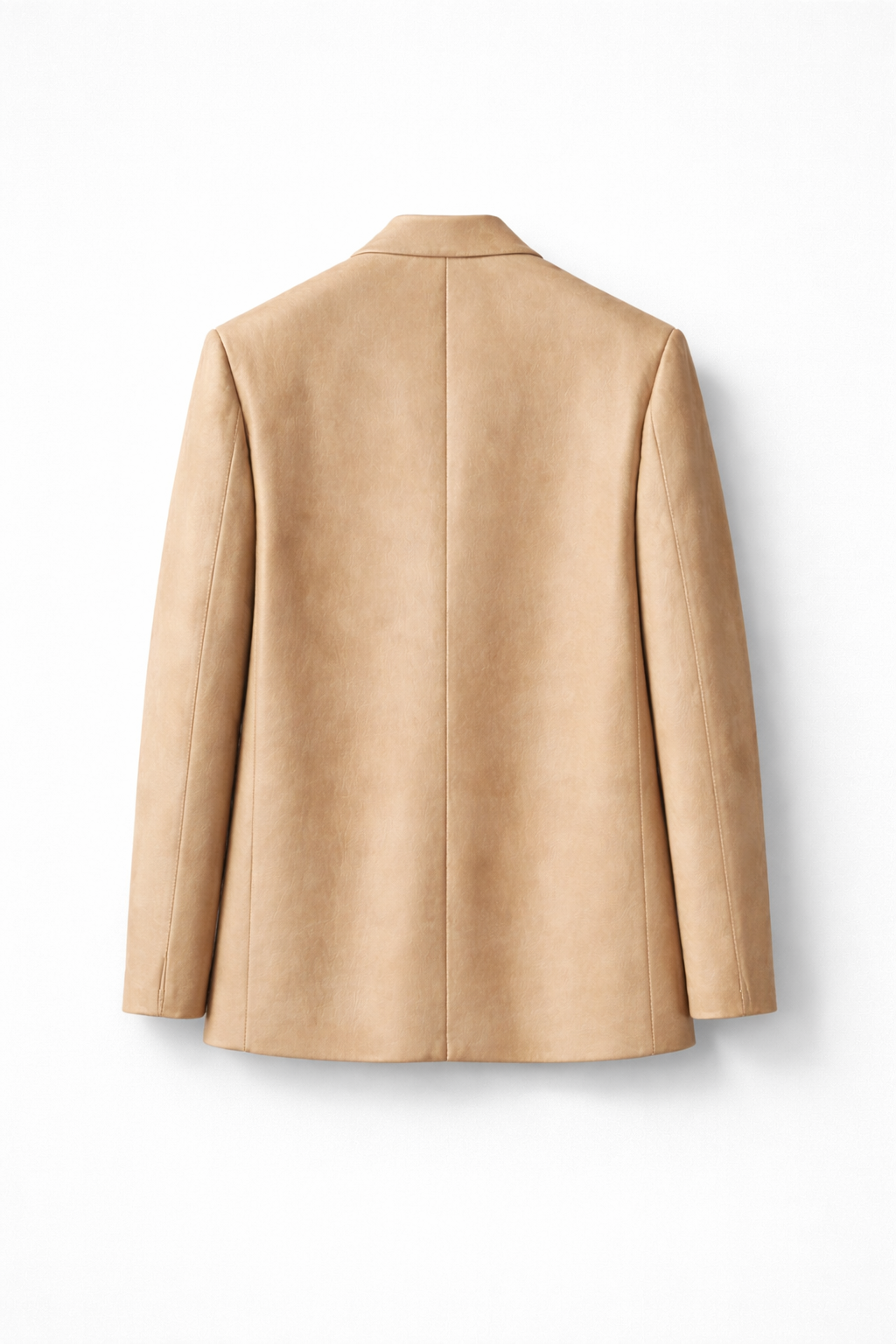 Men Latte Suede Blazer