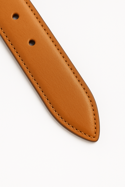 Men’s Tan Leather Belt